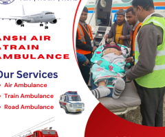 Ansh Air Ambulance Service in Guwahati - Highest Level Of Patient Care And Comfort