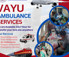 Vayu Air Ambulance Services in Patna - Safe and Comfortable Flight