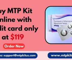 Buy MTP Kit Online with Credit card only at $119 - Order MTP Kit online