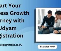 Start Your Business Growth Journey with Udyam Registration