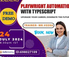 PlayWright Automation With Typescript Online Free Demo