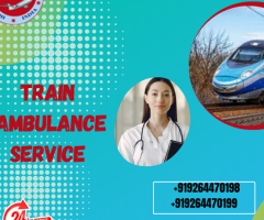 Book MPM Train Ambulance Service in Patna at Affordable Price