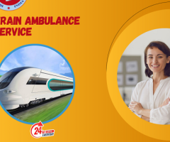 Book Emergency Patient Transfer by MPM Train Ambulance Service in Guwahati Low-fare