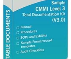 Editable CMMI v3.0 Documents Kit with Manual, Audit Checklist, Procedures
