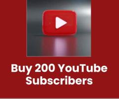 Buy 200 YouTube Subscribers and Watch Your Channel Grow
