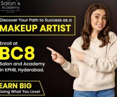 Become a Makeup Pro with BC8 Salon and Academy’s Certification Courses