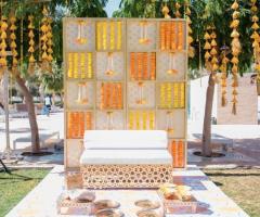 Fusion Haldi Ceremony Decor: Blending Traditions with Modern Flair