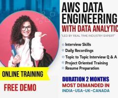 The Best AWS Data Engineering Online Training Institute in Hyderabad