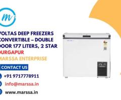Voltas Deep Freezers Convertible – Double Door 177 Liters, 2 Star Durgapur