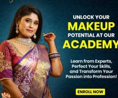 Join RJ makeup academy and become a professional makeup artist | RJ Makeup academy in jubilee hills