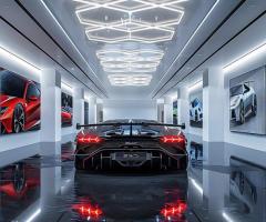 What Makes LED Working Hexagon Lighting Ideal for High-Definition Car Detailing?