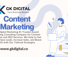 Best SaaS Content Creation Agency - GK Digital Marketing Consultancy Company