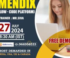 Mendix Online Training Free Demo