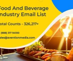 Elevate Your Business Outreach With Our Food And Beverage Industry Email List!