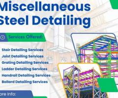Experience Top Miscellaneous Steel Detailing Services in Seattle.