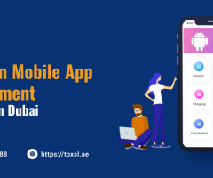 Comprehensive Mobile App Development Services in Dubai - ToXSL Technologies