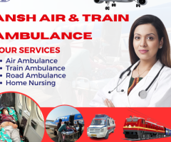 The Exclusive Service For Patient Care - Ansh Air Ambulance Services in Patna