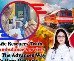 Get the Best Air and Train Ambulance in Guwahati – Life Rescuers