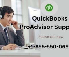 QuickBooks ProAdvisor Support  ( +1-855-550-0692 )