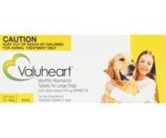 Buy Valuheart Heartworm for Large Dogs 21 to 40kg Gold Pack|Pets Worm treatment | VetSupply