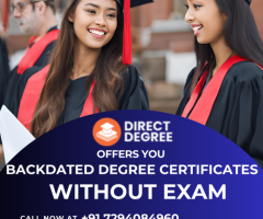 How to get genuine backdated degree certificates?