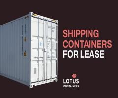 Rent shipping containers | LOTUS Containers