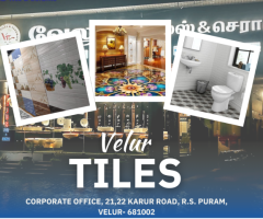 Morden Tiles & Innovative Designs | Velur Tiles & Ceramics