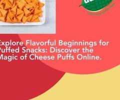 Explore Flavorful Beginnings for Puffed Snacks: Discover the Magic of Cheese Puffs Online. - 1