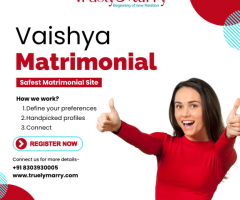 TruelyMarry: Your Trusted Partner for Vaishya Matrimony