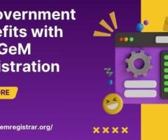 Get Government Benefits with GeM Registration