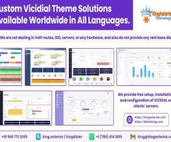 Custom Vicidial Theme Solutions available worldwide in all languages. - 1