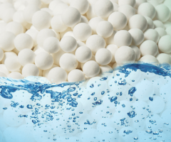 Activated alumina balls for arsenic & fluoride removal