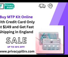 Buy MTP Kit Online with Credit Card Only at $149 and Get Fast Shipping in England