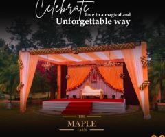 Plan your Dream Wedding with The Maple Farm – The Best Farmhouse for Party in Gurgaon