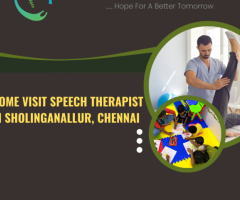 Home Visit Speech Therapist in Sholinganallur, Chennai - 1