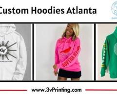 Discover Premium Custom Hoodies in Atlanta with 3v Printing