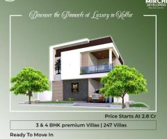 Luxury Villas In Kollur | Hyderabad