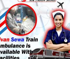 24 Hrs Available Air and Train Ambulance in Dibrugarh – JivanSewa - 1