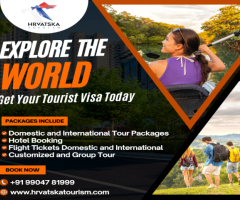 Explore the world Get your tourist visa today