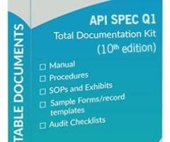 API Q1 Document Templates (10th Edition) - 1