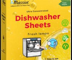 Eco-Friendly Dishwashing Detergent Sheets for Clean Dishes - 1