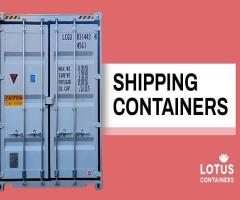 Buy intermodal containers | LOTUS Containers