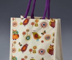 Reusable Canvas Grocery Shopping Bag with Padded Handles