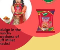 Indulge in the Crunchy Goodness of Puff Millet Snacks! - 1