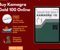 Kamagra Gold 100mg- Best Treatment for Erectile Dysfunction - 1