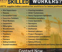 Are you looking for Skilled Indian Construction Workers? - 1