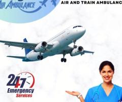 Book Angel Air and Train Ambulance in Raipur with Hi-tech Medical Tool at Low-Fare