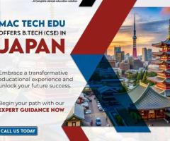 BTech CSE in Japan | Study Abroad After 12th with MAC TECH EDU