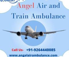 Angel Air and Train Ambulance in Bhopal