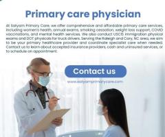 Maximizing Your Health with a Primary Care Physician in Raleigh, NC